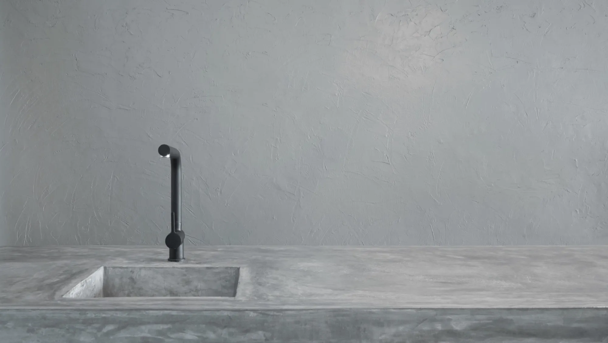 Encimera y lavabo sin juntas